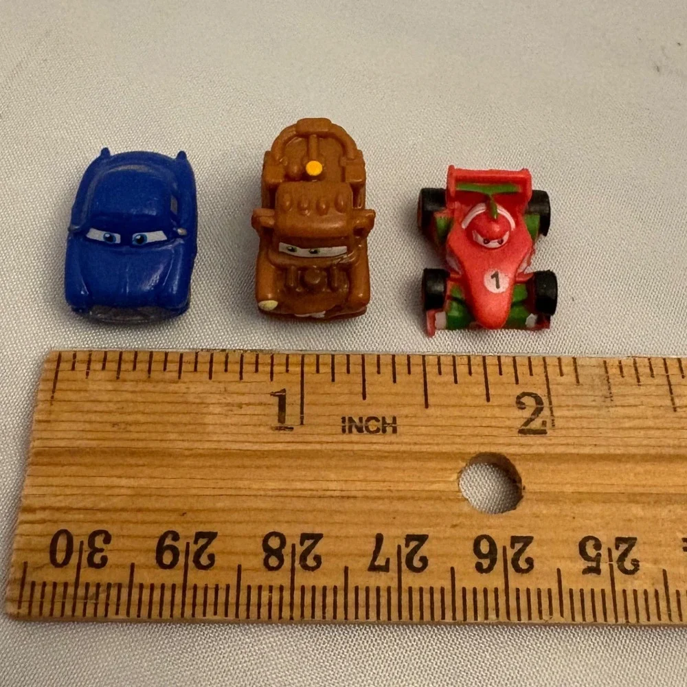Disney Pixar Cars Mini Toy Cars‎ Lightning McQueen Mater Luigi Squinkies Retired